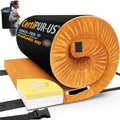 Memory Foam Camping Mattress Pad with Travel Bag W19591