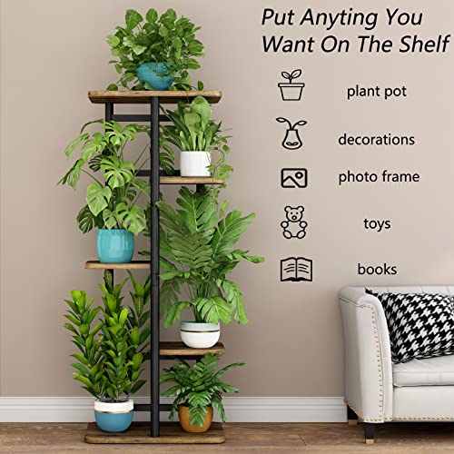 Black 5 Tier Plant Stand X906863