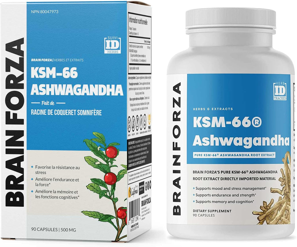 Organic Ashwagandha Root Extract, 1,000mg, 90 Capsules T4822