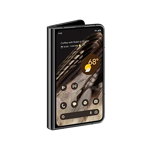 Obsidian 256 GB Foldable 5G Smartphone with Telephoto and Ultrawide Lens W907