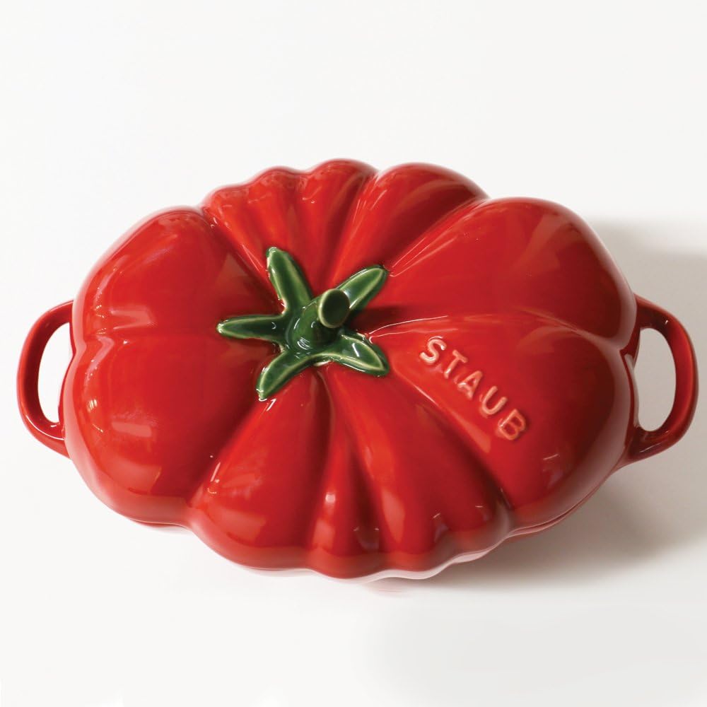 Ceramics Dutch Oven 16-oz Petite Cocotte, Cherry G71442