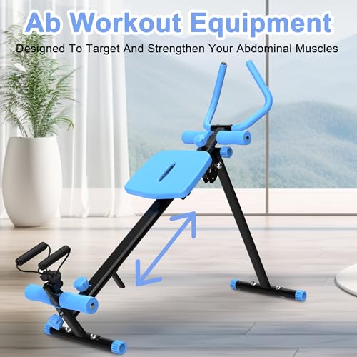 4-in-1 Exercise Equipment Rowing Machine Leg Press Machine Ab Glider Machine Roman Chair Z36537