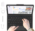 Gray 10.1 inch Android 14 Tablet 64GB+10GB Octa-Core WiFi E706580