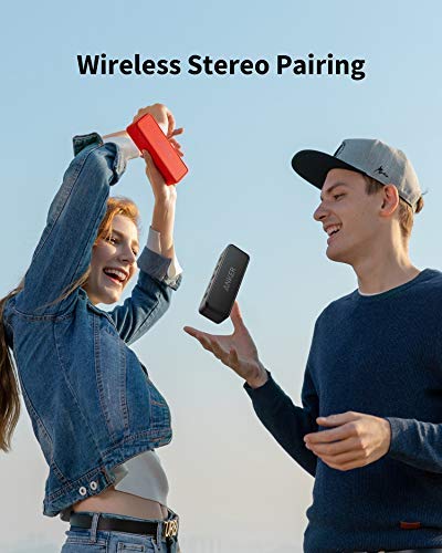Portable Bluetooth Speaker with 12W Stereo Sound, IPX7 Waterproof, 24-Hour Playtime E740698