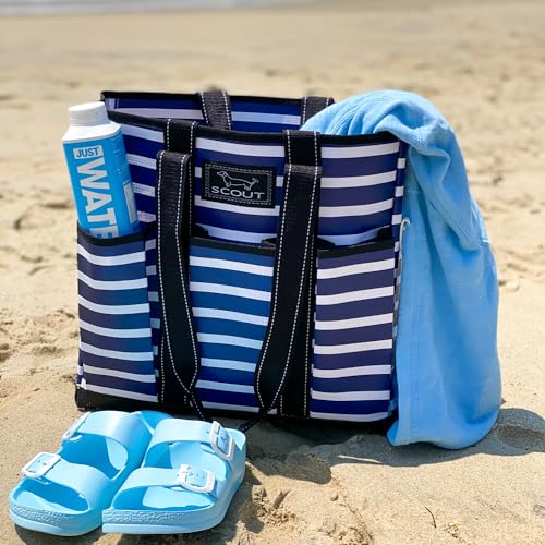 Large Work Tote Bag with 6 Exterior Pockets K6181