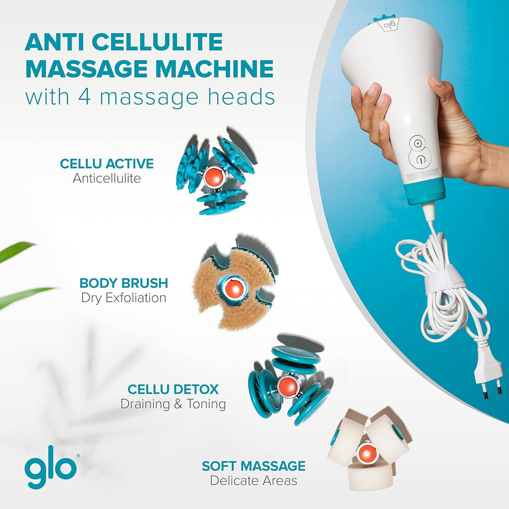 Anti Cellulite & Slimming Massage Machine with 4 Massage Heads with Phototherapy A106