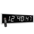 24" Oversized Digital LED Clock with Alarms L1564