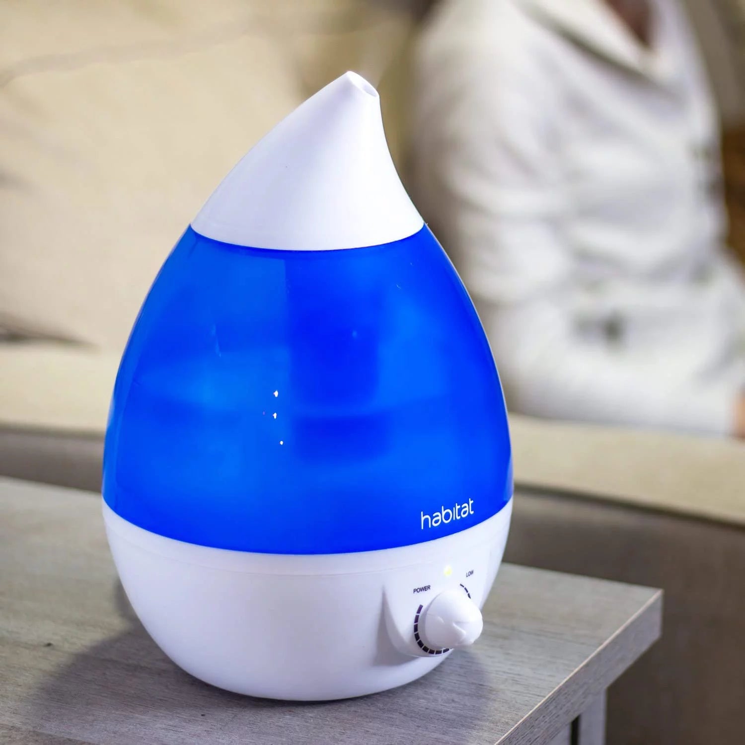 Cool Mist Ultrasonic Humidifier with 2.5L Tank, Blue V119