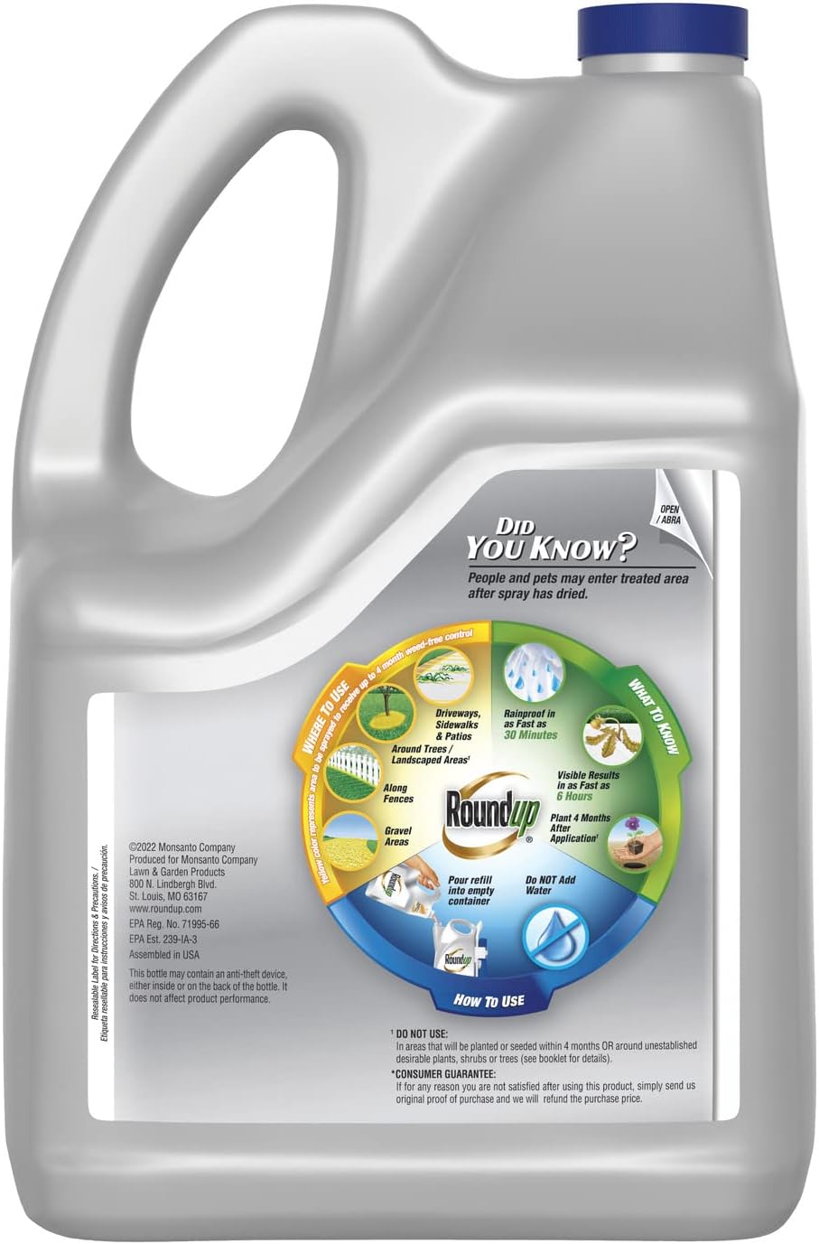 1.25 gal. (Pack of 2) Weed & Grass Killer Refill D4214