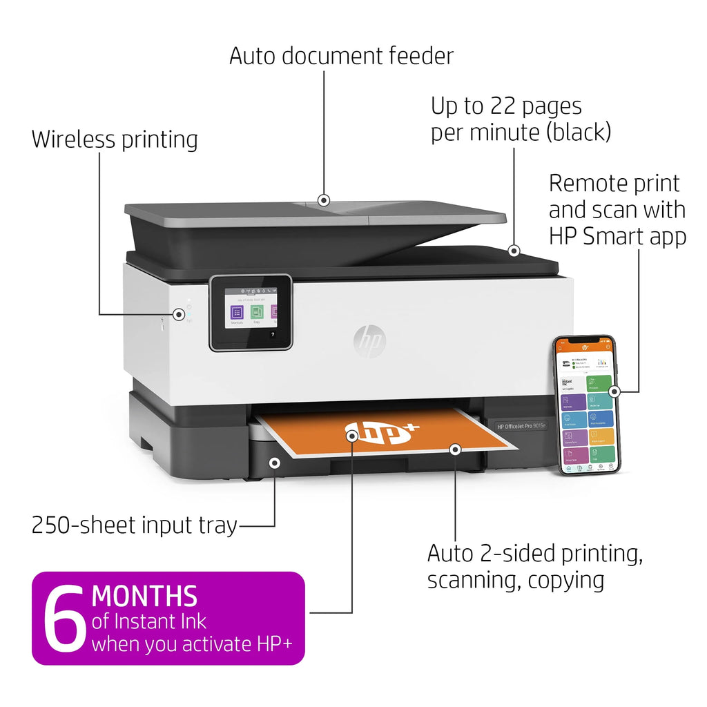 Wireless Color Inkjet Printer B812