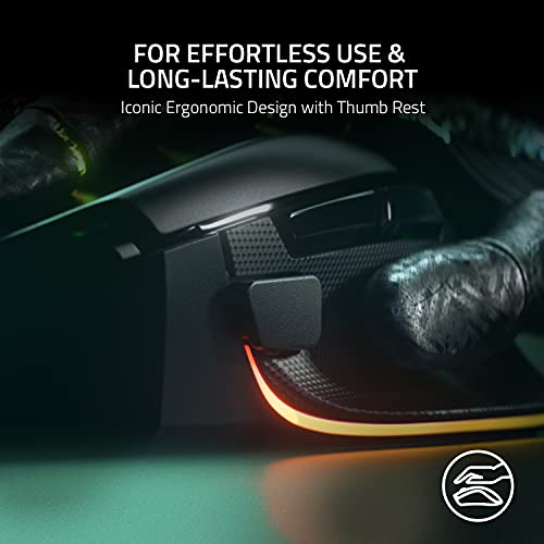 Classic Black Ergonomic Gaming Mouse Y57540