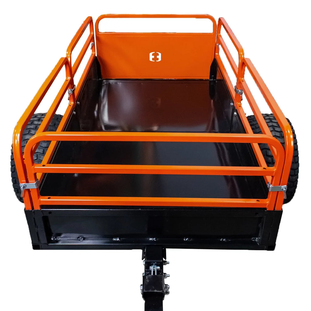 1500lb Capacity Tilt Bed Utility Cart Cargo Trailer Q273