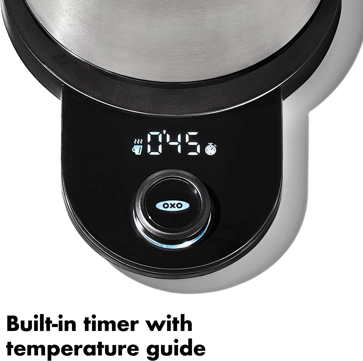 Stainless Steel 1L Adjustable Temperature Electric Gooseneck Kettle W946