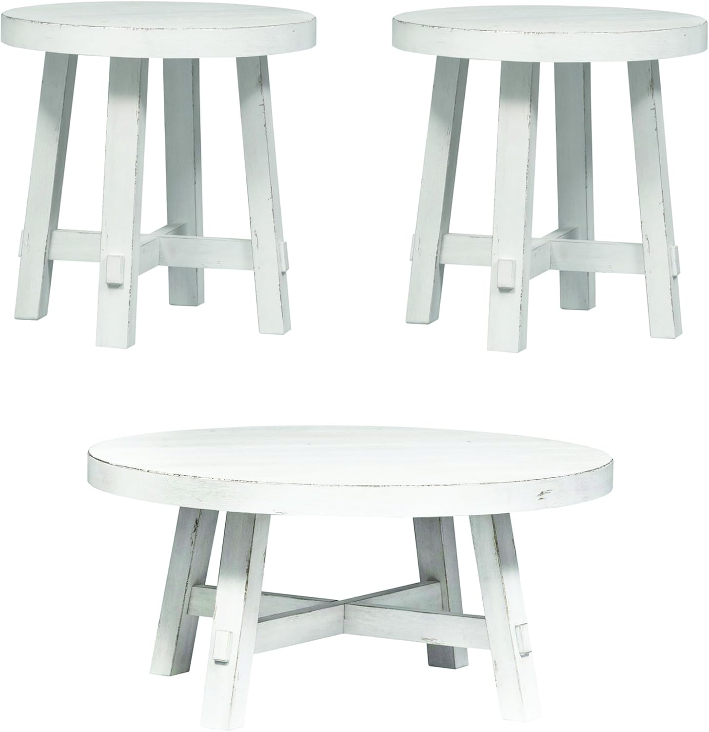 White 3 Piece Set D382366