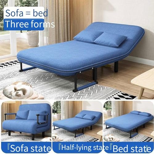 Twin Size Memory Foam Convertible Sofa Bed with Washable Cover L719862