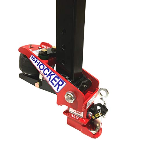 Gooseneck Air Hitch & Coupler, 4" RND AnglePin 2-5/16" Ball Coupler I764520