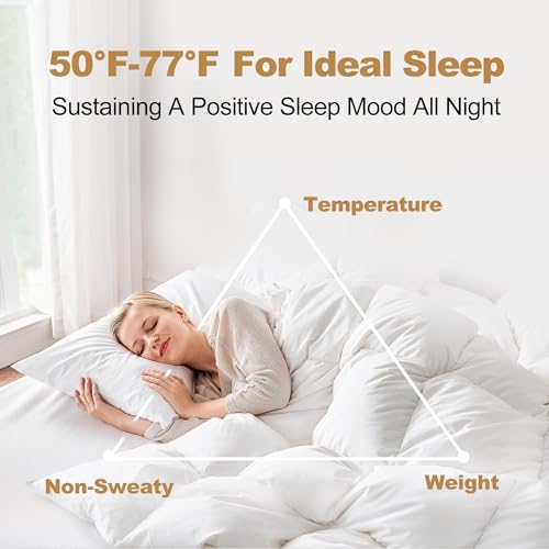 King Size 900 Fill Power Goose Down Comforter Z45107