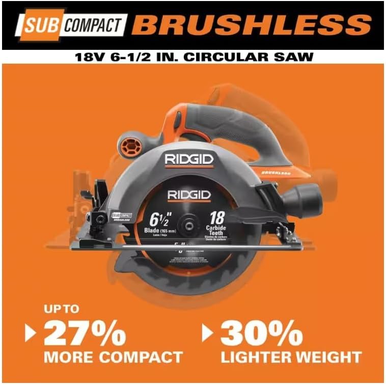 18V Brushless Cordless 6 1/2 in. Circular Saw A4488