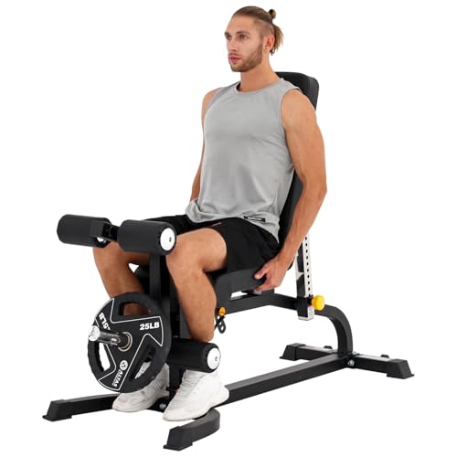 Adjustable Utility Bench with Leg Developer Preacher Curl Attachment Y201