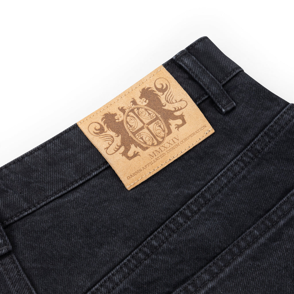 GA SIGNATURE DENIM JEANS - BLACK