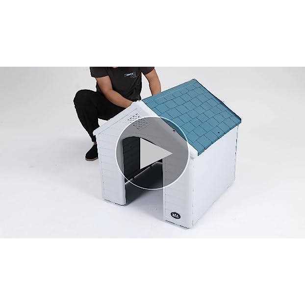 Dog House Pet Kennel With Air Vents E746