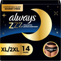 14 Count Disposable Period Underwear, Size XL B38023