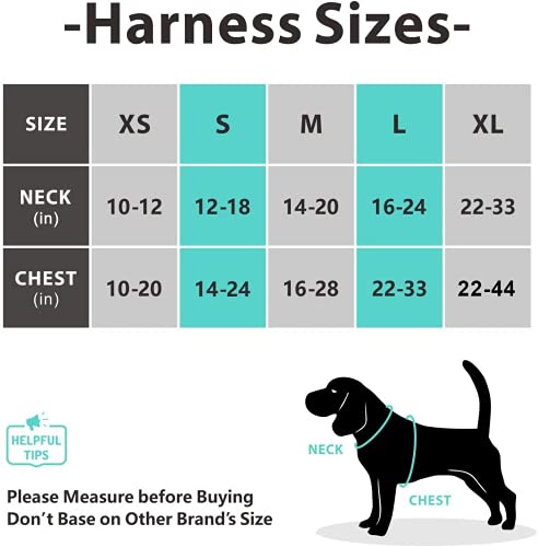 Purple No Pull Dog Harness with Reflective Adjustable Vest D7909