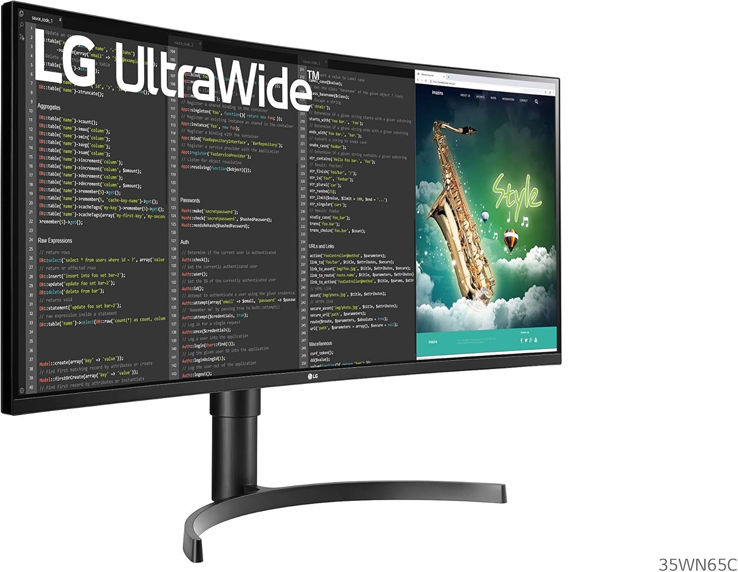 35-inch Curved UltraWide QHD HDR Monitor B183