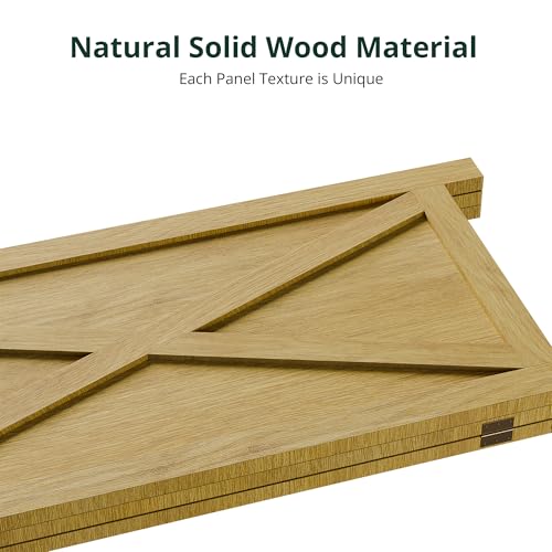 4 Panel 66.9 Inch Wood Room Divider M314770