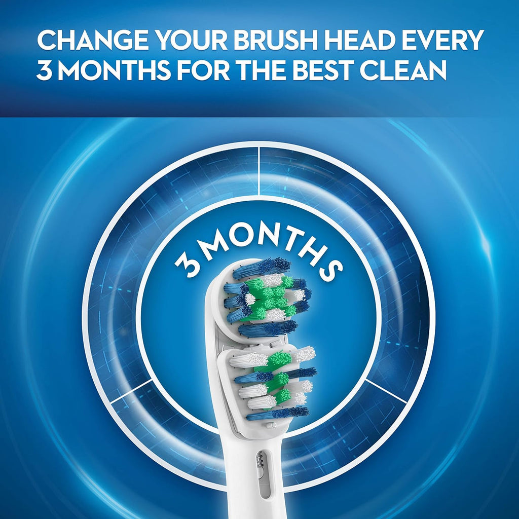 3 Count Electric Toothbrush Head Z6296