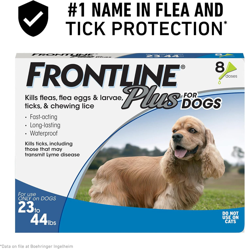 8 Doses Flea and Tick Treatment for Dogs J7498