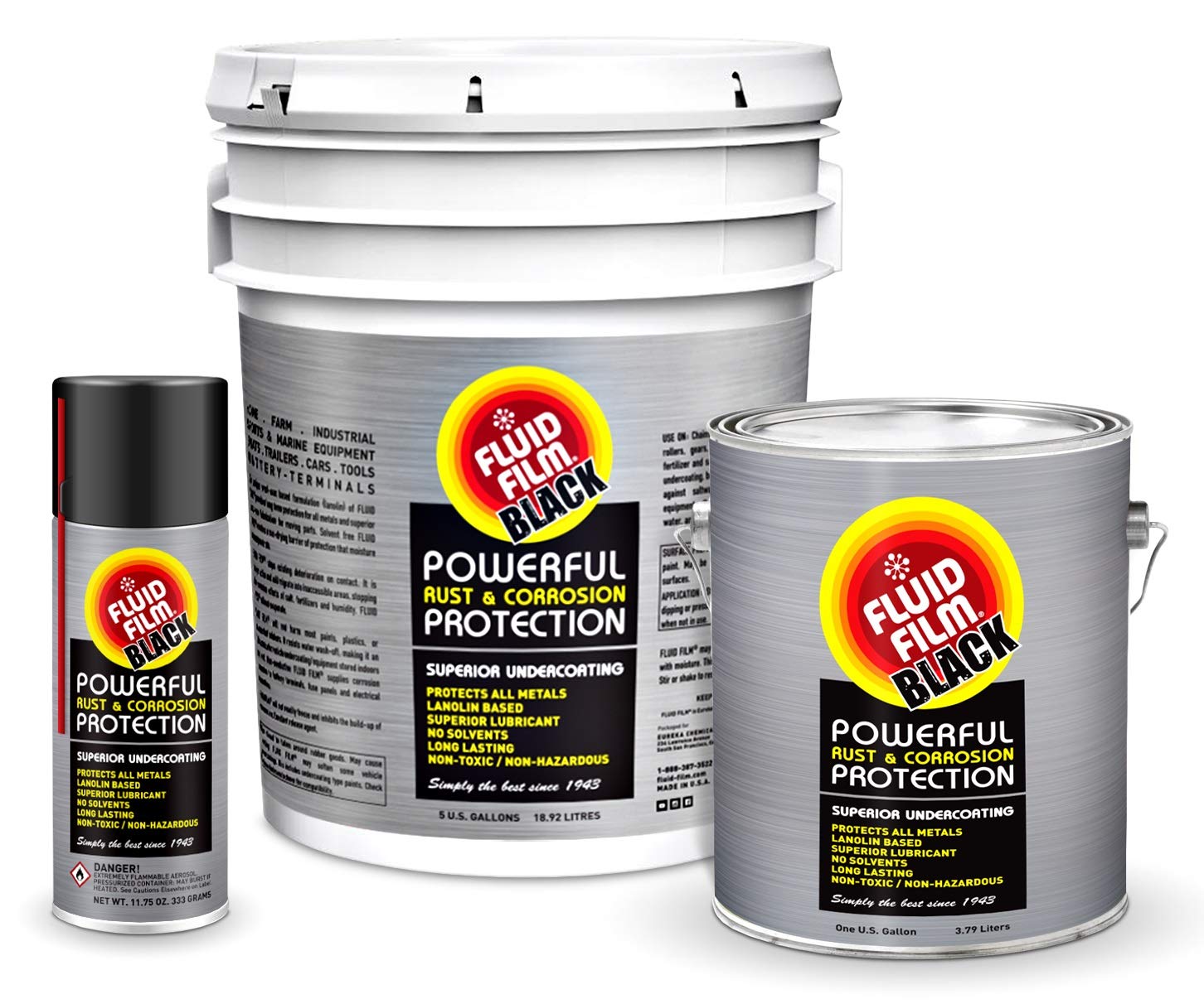 12 Aerosol Cans 11.75 Oz Corrosion Prevention Lubricant Undercoating B125406