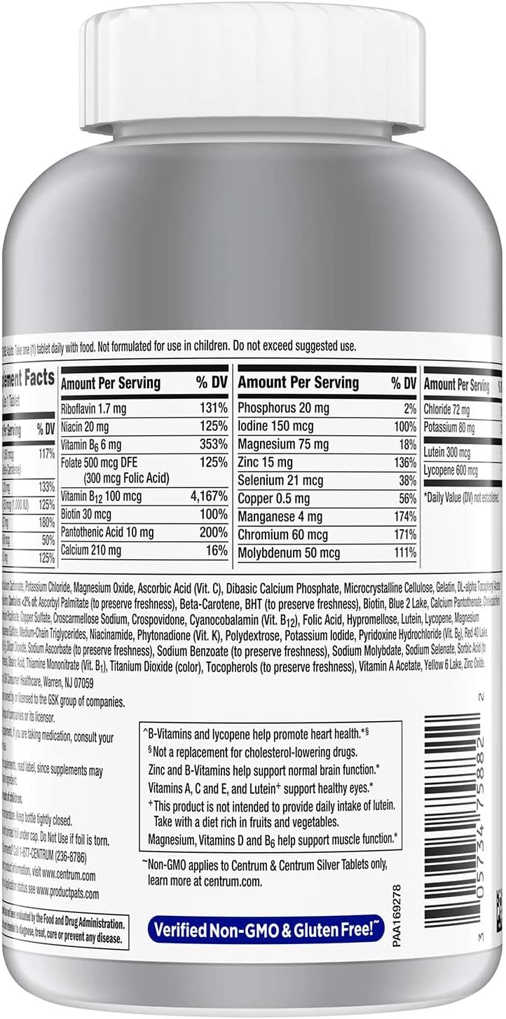 275 Count Multivitamin with Pill Organizer C5871