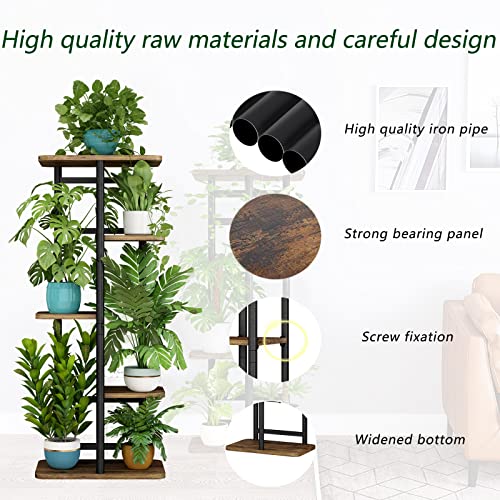 Black 5 Tier Plant Stand X906863
