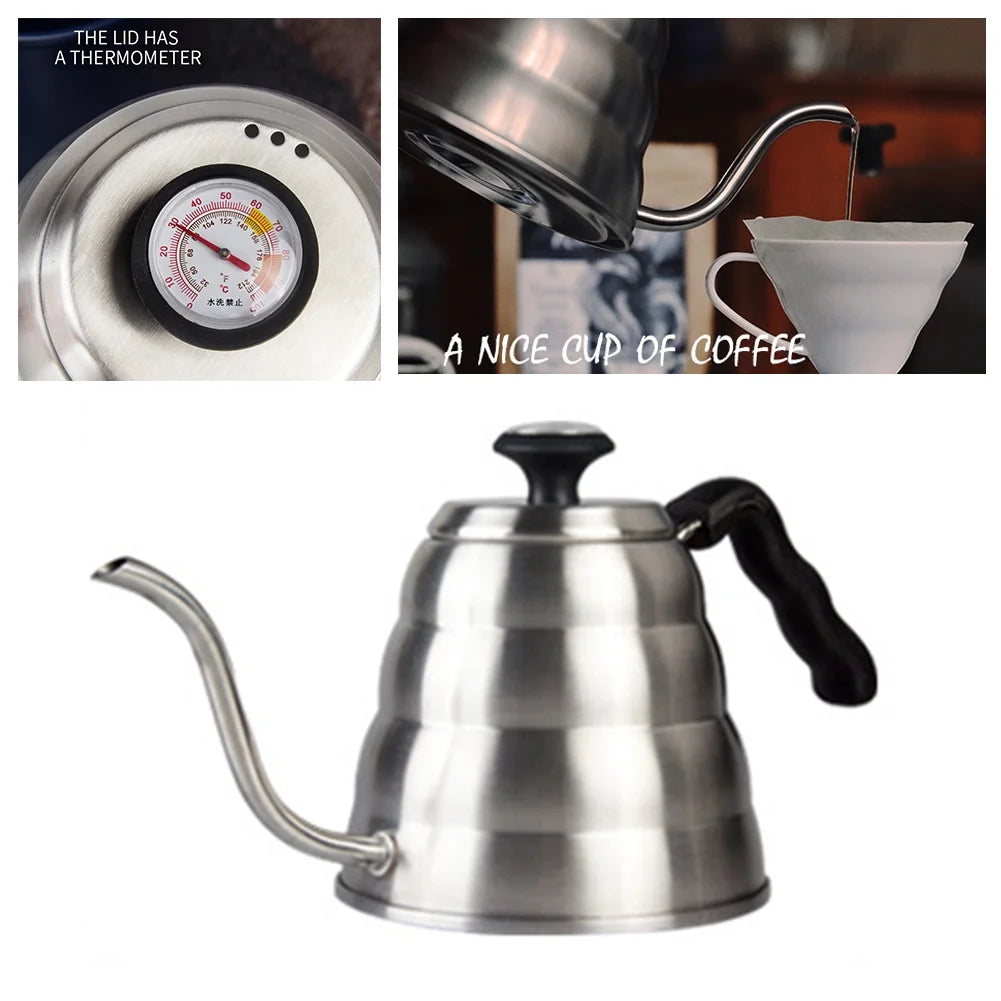 Gooseneck Spout Pour Over Kettle with Thermometer X128
