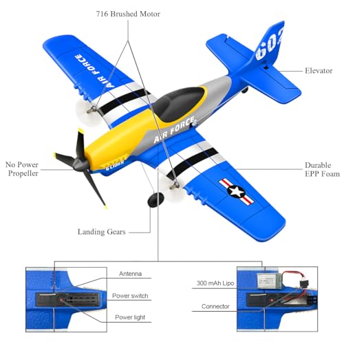 3 Channel RC Plane P-51D Mustang V34759