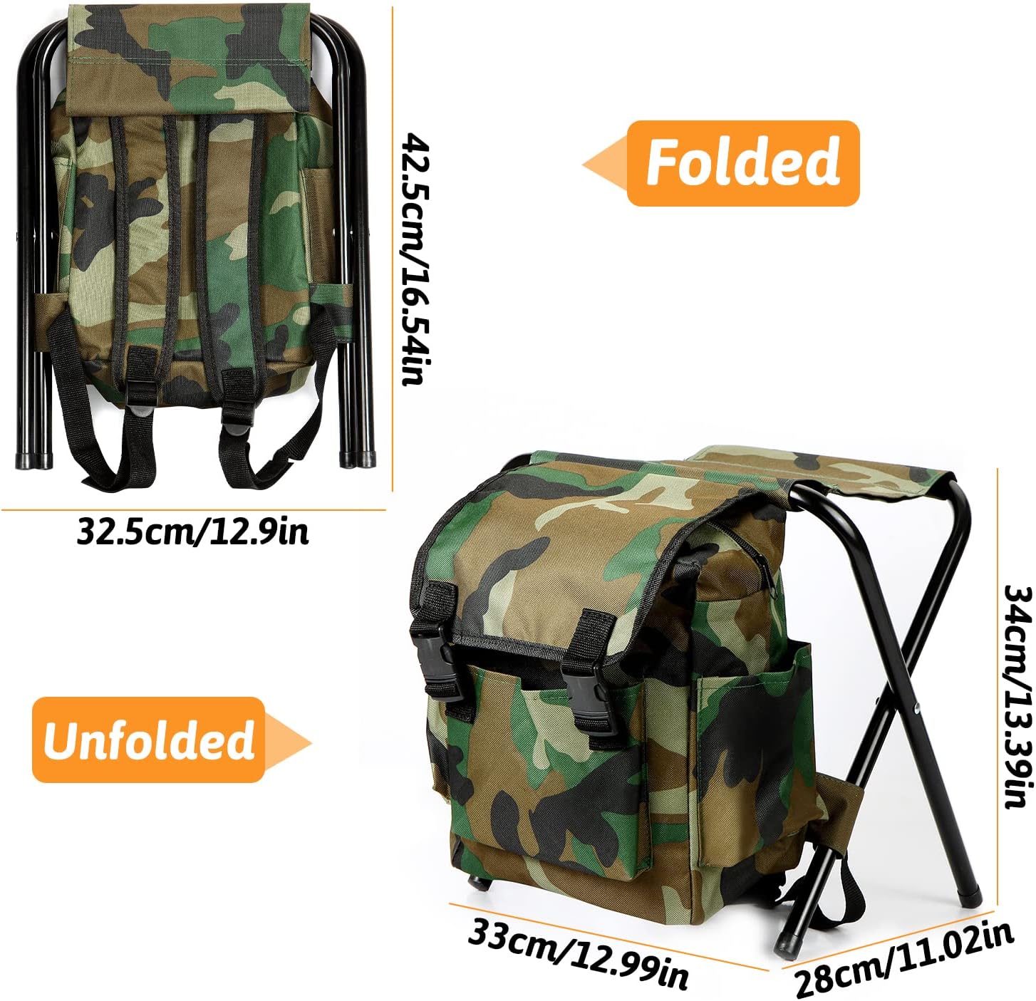 Camping Stool with Picnic Bag G7662