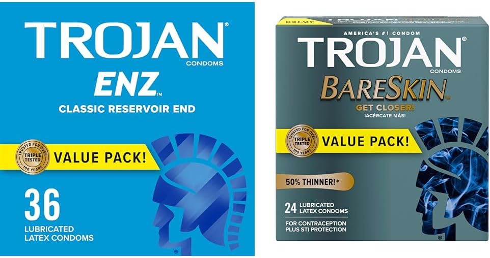 Lubricated Condoms 36 Count and Lubricated Condoms 24 Count Q1222