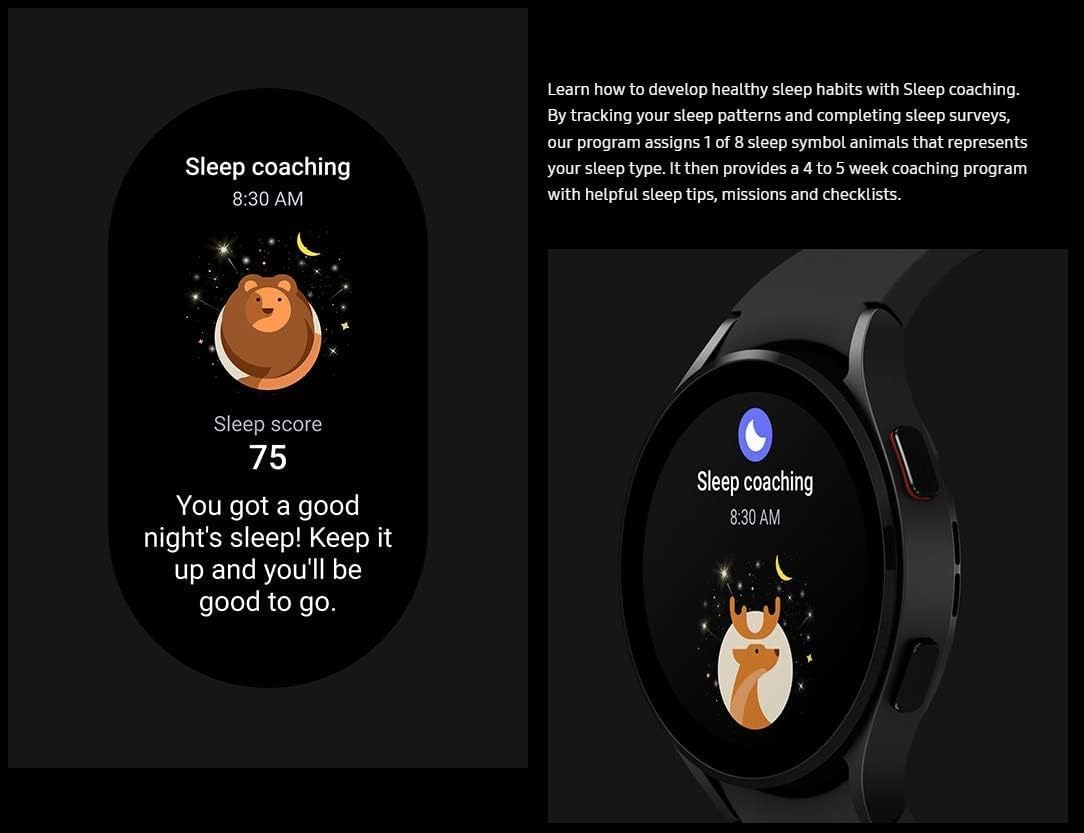 Black 46 mm Smartwatch N4794