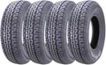 4 New Premium Trailer Tires ST 205 75R15 8-Ply Load Range D Steel Belted Radial H88278