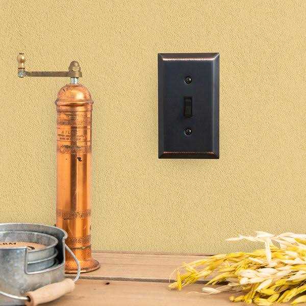 Century Wallplate 5 Toggle N126