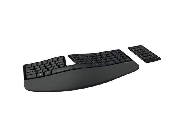 Black Ergonomic Keyboard A17982