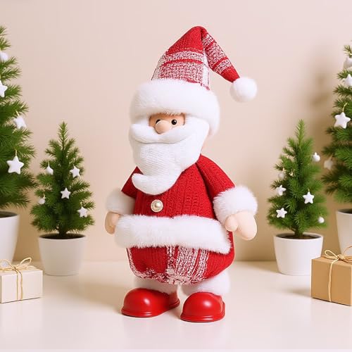 Red & White Singing & Dancing Santa Claus B41514