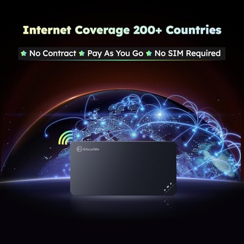 4G LTE Mobile Hotspot, Pocket WiFi Hotspot Device (Black) E21764
