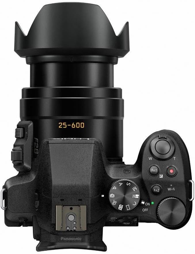 Black 12.1 Megapixel 4K Digital Camera with 24X Zoom Lens G369