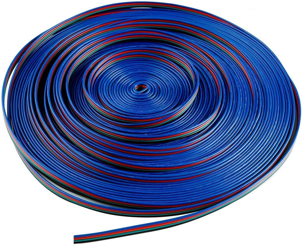 22AWG 10m/33ft 4 Pin RGB LED Extension Cable I261230