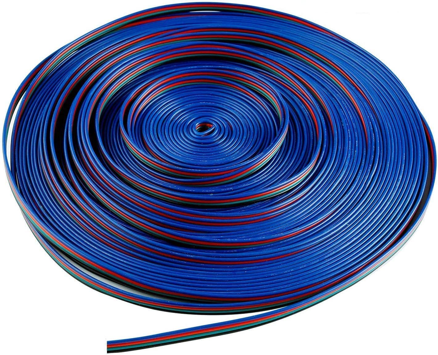 22AWG 10m/33ft 4 Pin RGB LED Extension Cable I261230