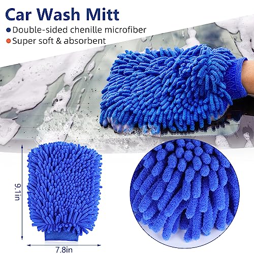 25PCS Car Detailing Kit with Drill Brush and Washing Mitt P917945