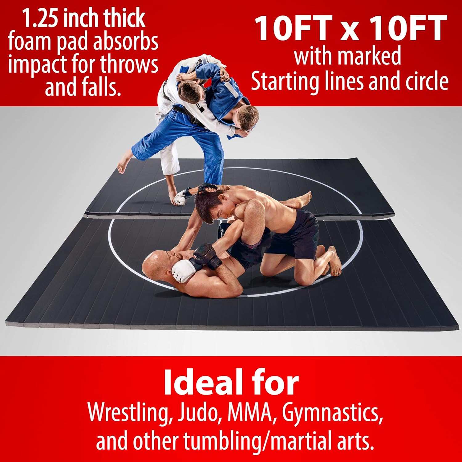 10' x 10' Wrestling Mat Q4226