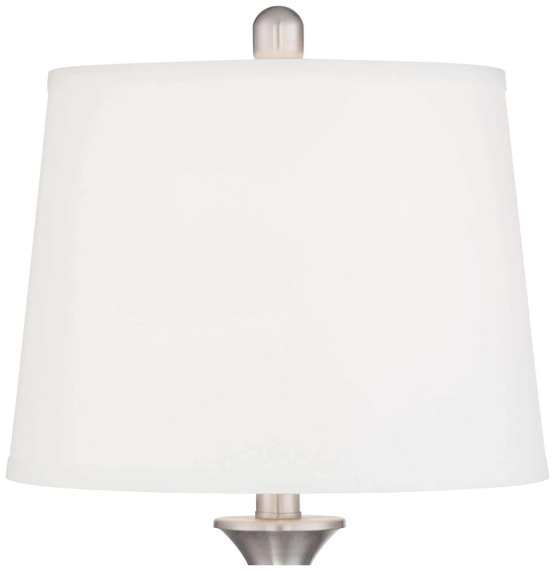 Set of 2 Green-Blue Glass Table Lamps N990672